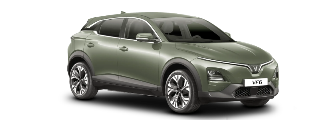 VinFast VF 6 Earth in Urban Mint