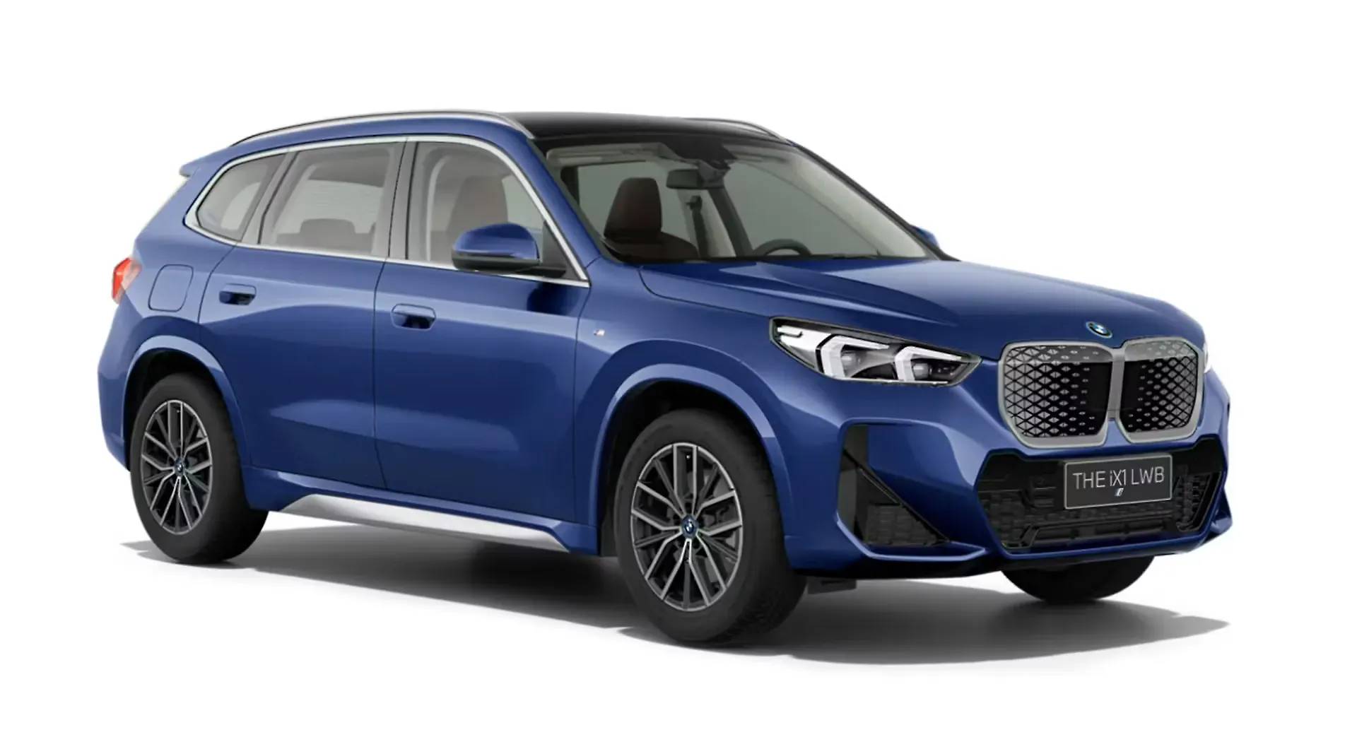 BMW iX1 LWB eDrive20L in Portimao Blue Metallic