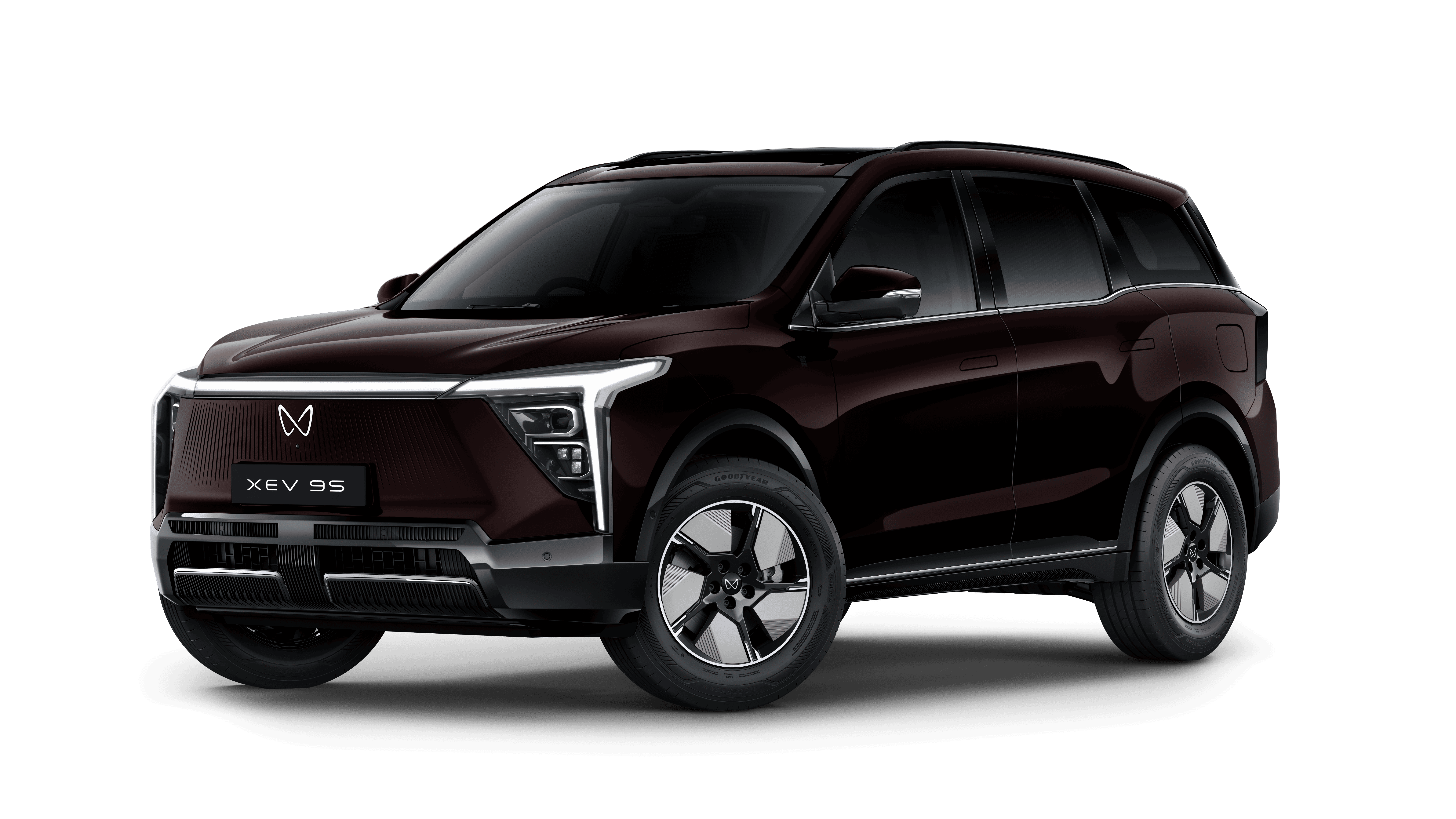 Mahindra XEV 9S Pack Two Above 6 Seater 79 kWh in Ruby Velvet
