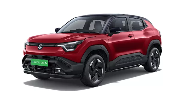 Maruti Suzuki eVitara in Opulent Red Dual Tone