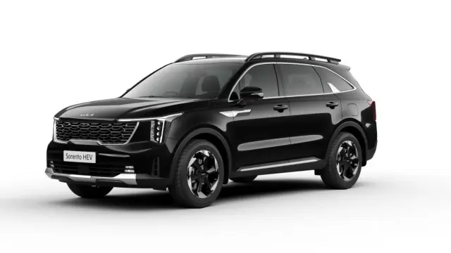 Kia Sorento HTX(A) Hybrid 7S AWD in Aurora Black Pearl