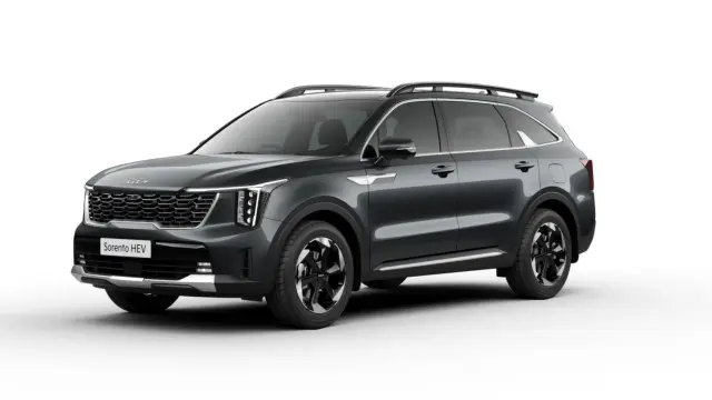 Kia Sorento HTX(A) Hybrid 7S AWD in Gravity Gray