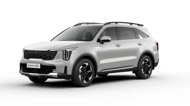 Kia Sorento HTX(A) Hybrid 7S AWD in Ivory Silver Gloss