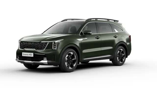 Kia Sorento HTX(A) Hybrid 7S AWD in Pewter Olive