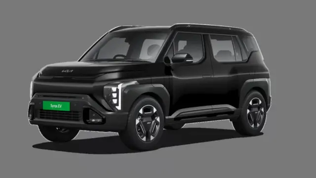 Kia Syros EV in Aurora Black Pearl