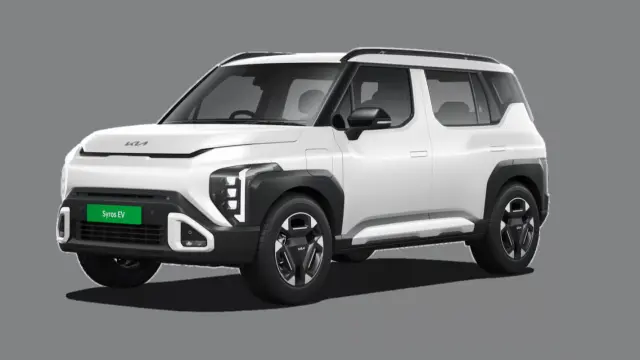 Kia Syros EV in Glacier White Pearl