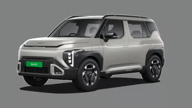 Kia Syros EV in Ivory Silver Gloss