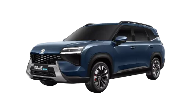 MG Hector Tomahawk PHEV Essence 7 Seater in Caledon Blue