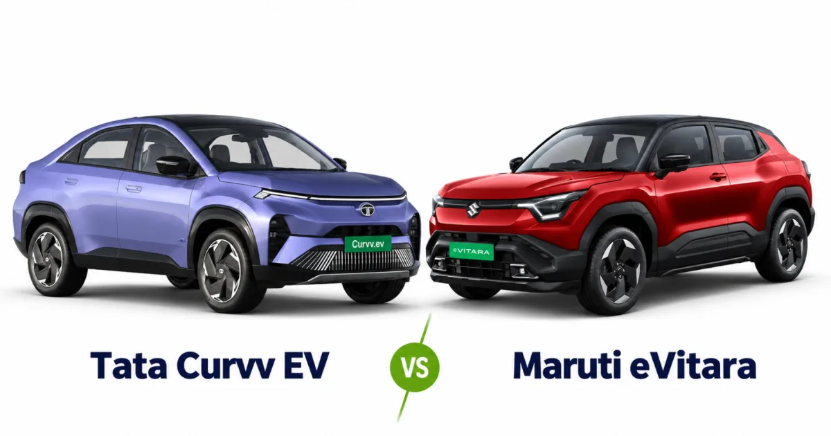 TATA Curvv EV Series X vs Maruti Suzuki eVitara