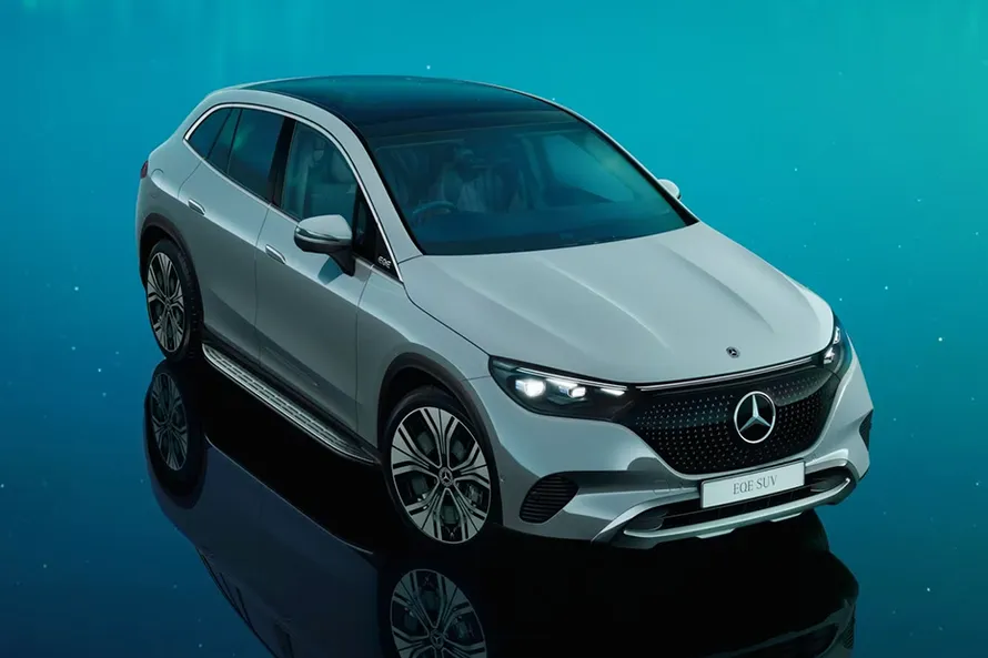 Mercedes-Benz EQE 500 4Matic exterior view 2