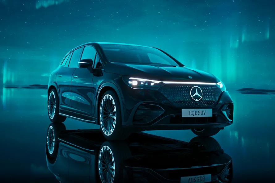 Mercedes-Benz EQE 500 4Matic exterior view 3