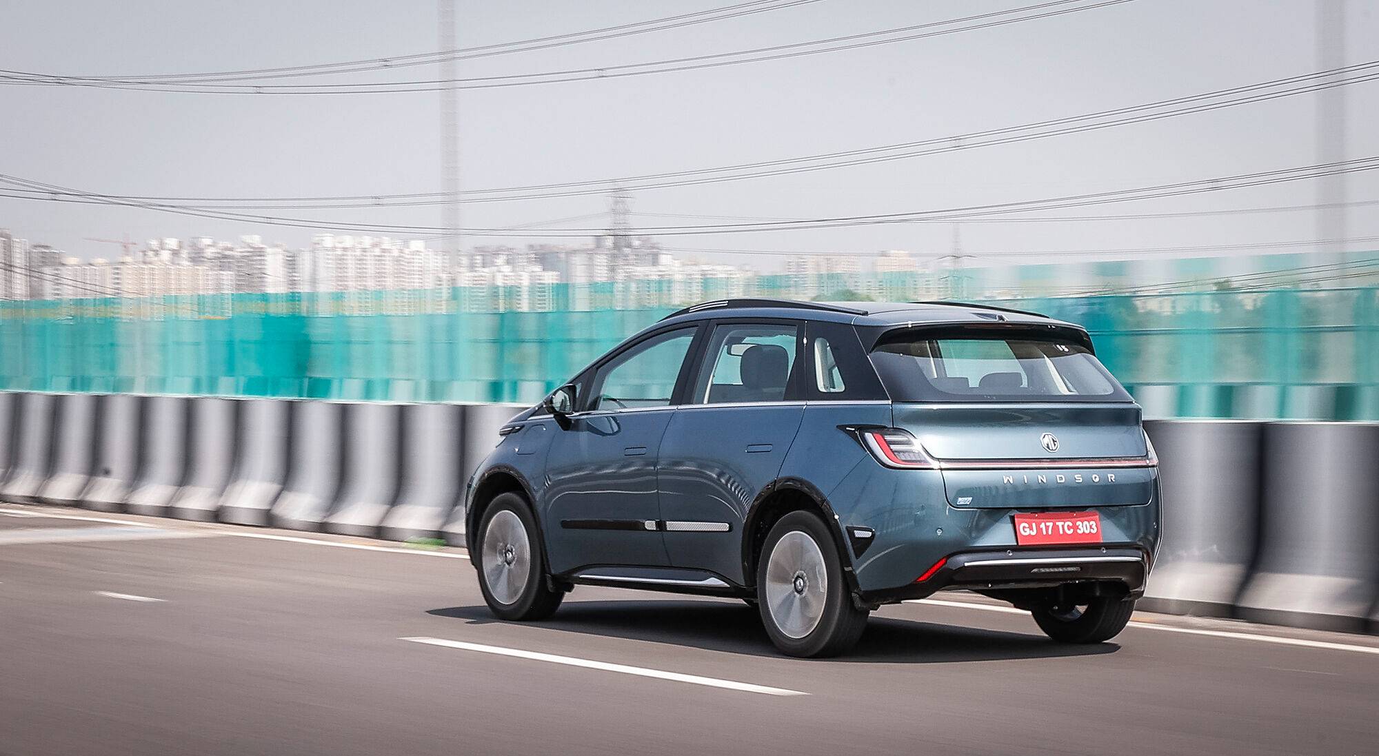 MG Windsor EV exterior view 22