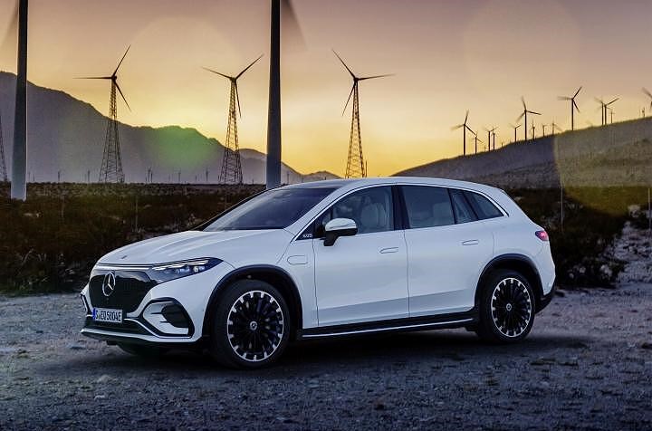 Mercedes-Benz EQS SUV 580 4Matic exterior view 2
