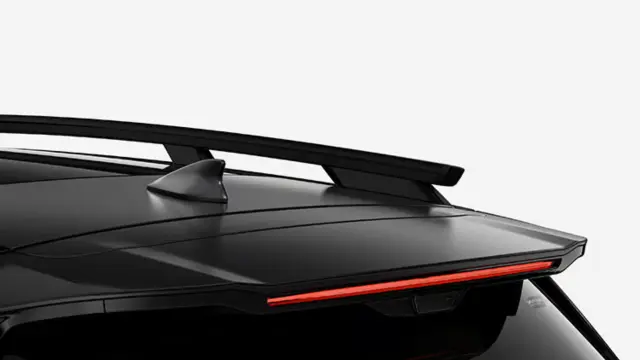 Kia Sorento Strong Hybrid exterior - Rear Spoiler, Shark Fin Antenna and Hidden Wiper - image
