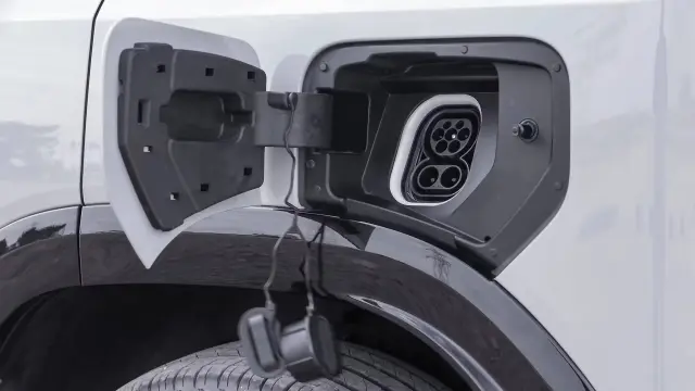 Tata Sierra EV exterior - HV Battery Charging Port - image