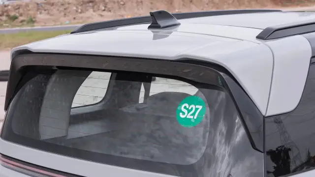 Tata Sierra EV exterior - Rear Spoiler and Antenna - image