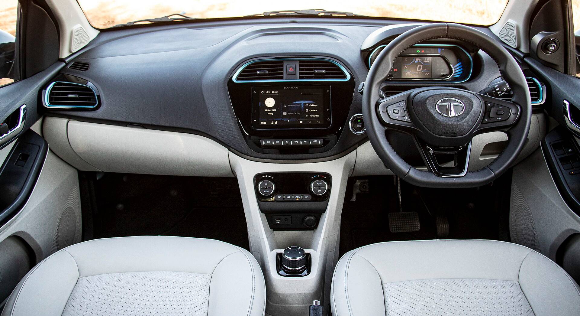 TATA Tiago EV interior view 1
