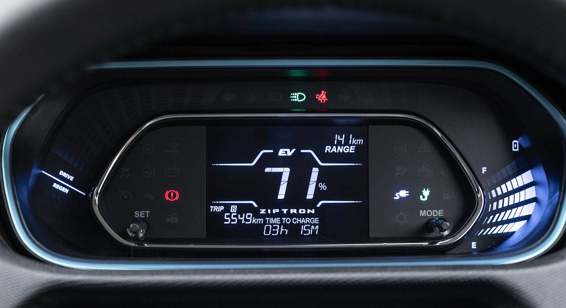 TATA Tiago EV interior view 14