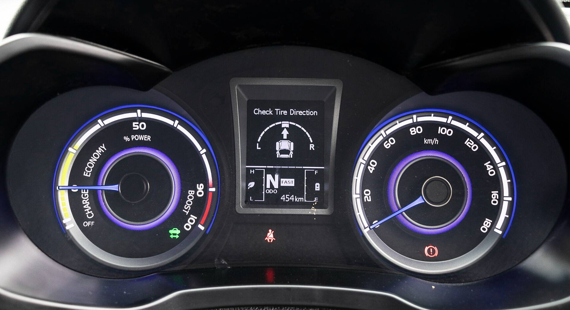 Mahindra XUV400 EV interior view 11