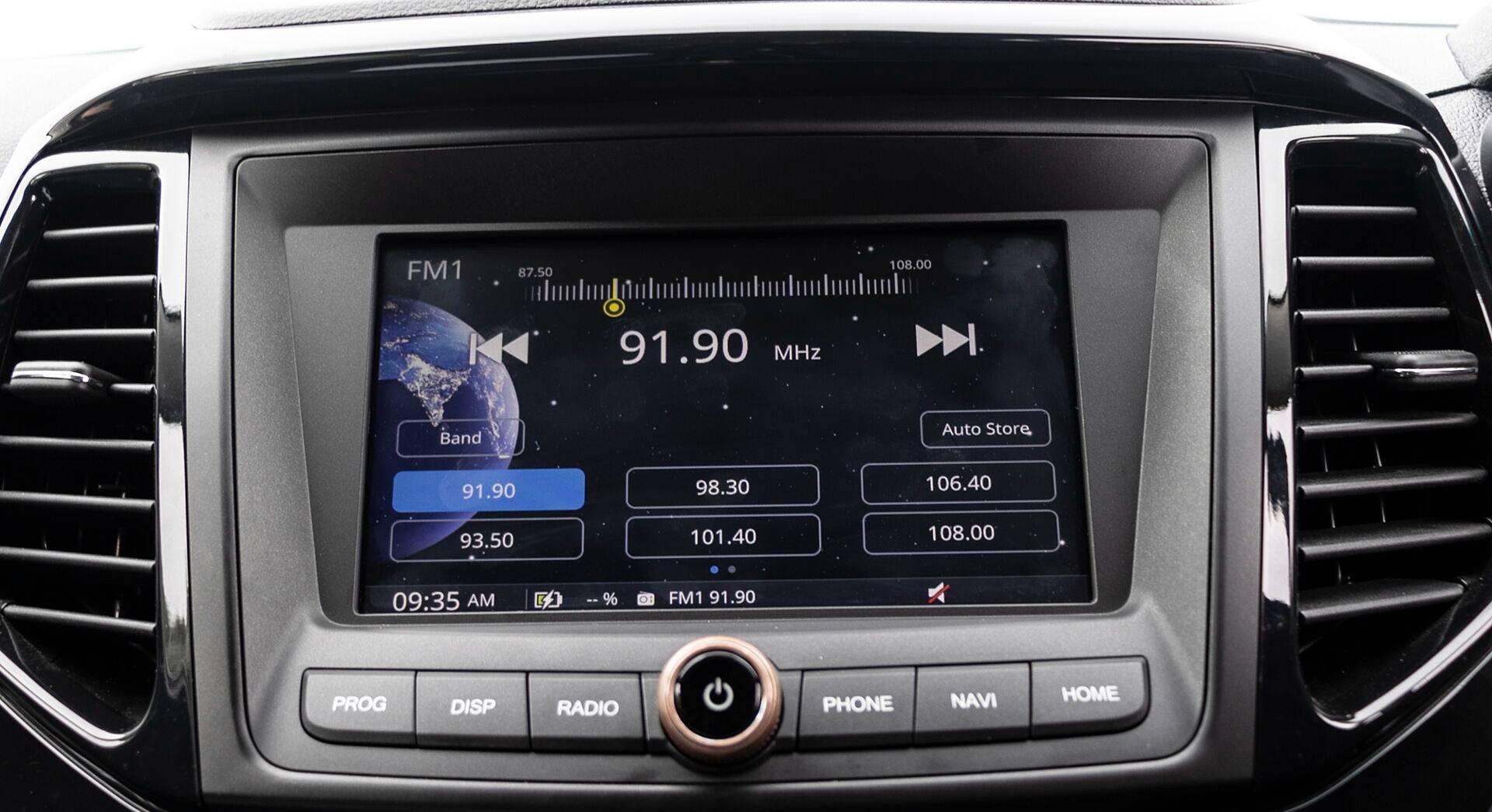 Mahindra XUV400 EV interior view 15