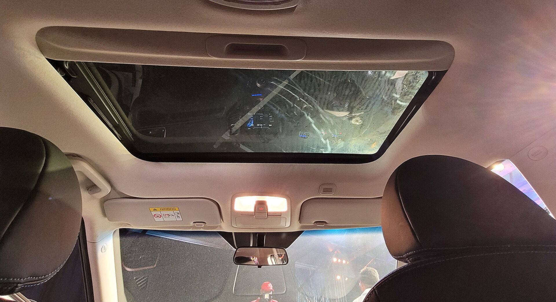 Mahindra XUV400 EV interior view 29