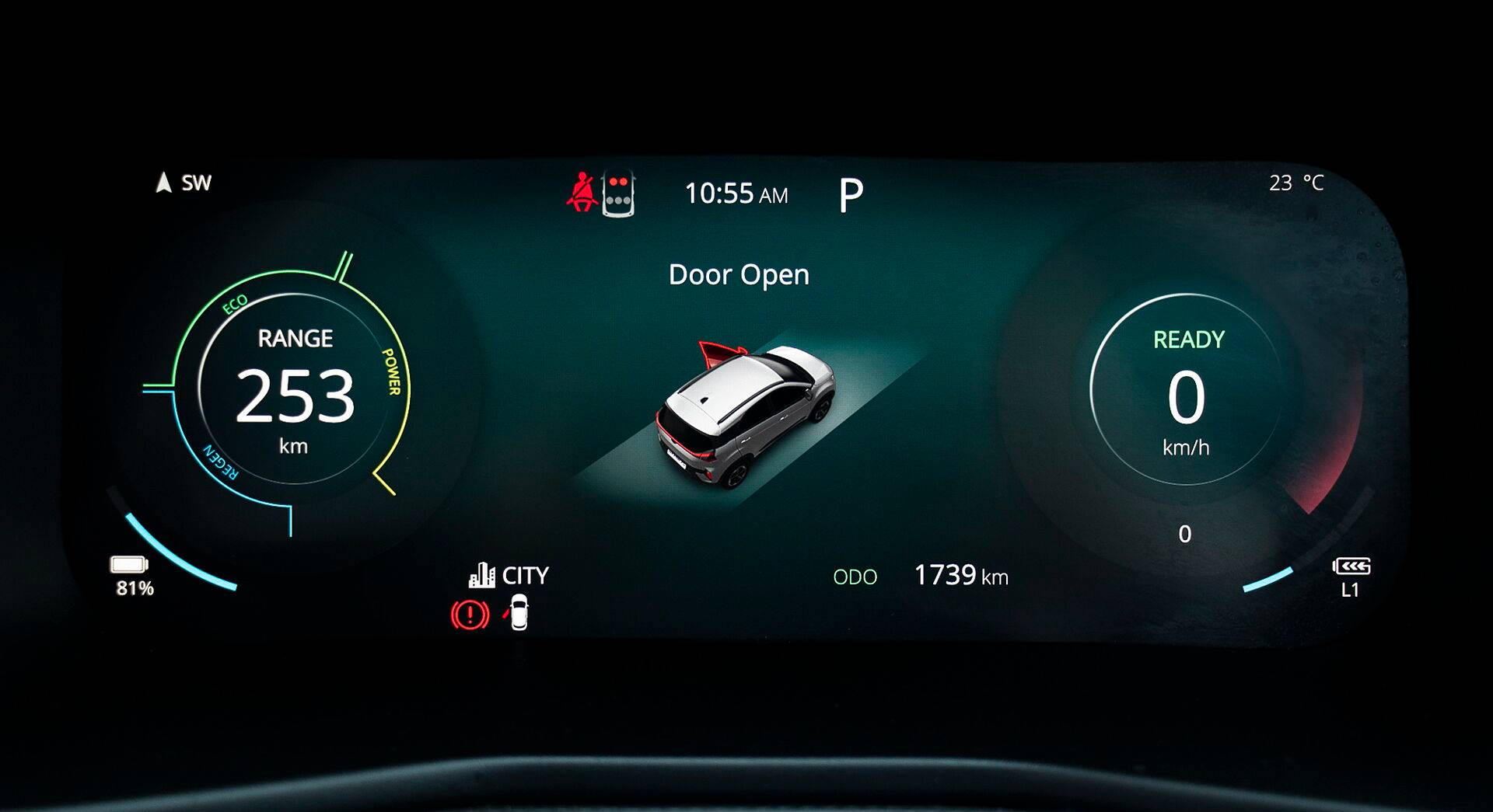 TATA Nexon EV interior view 4