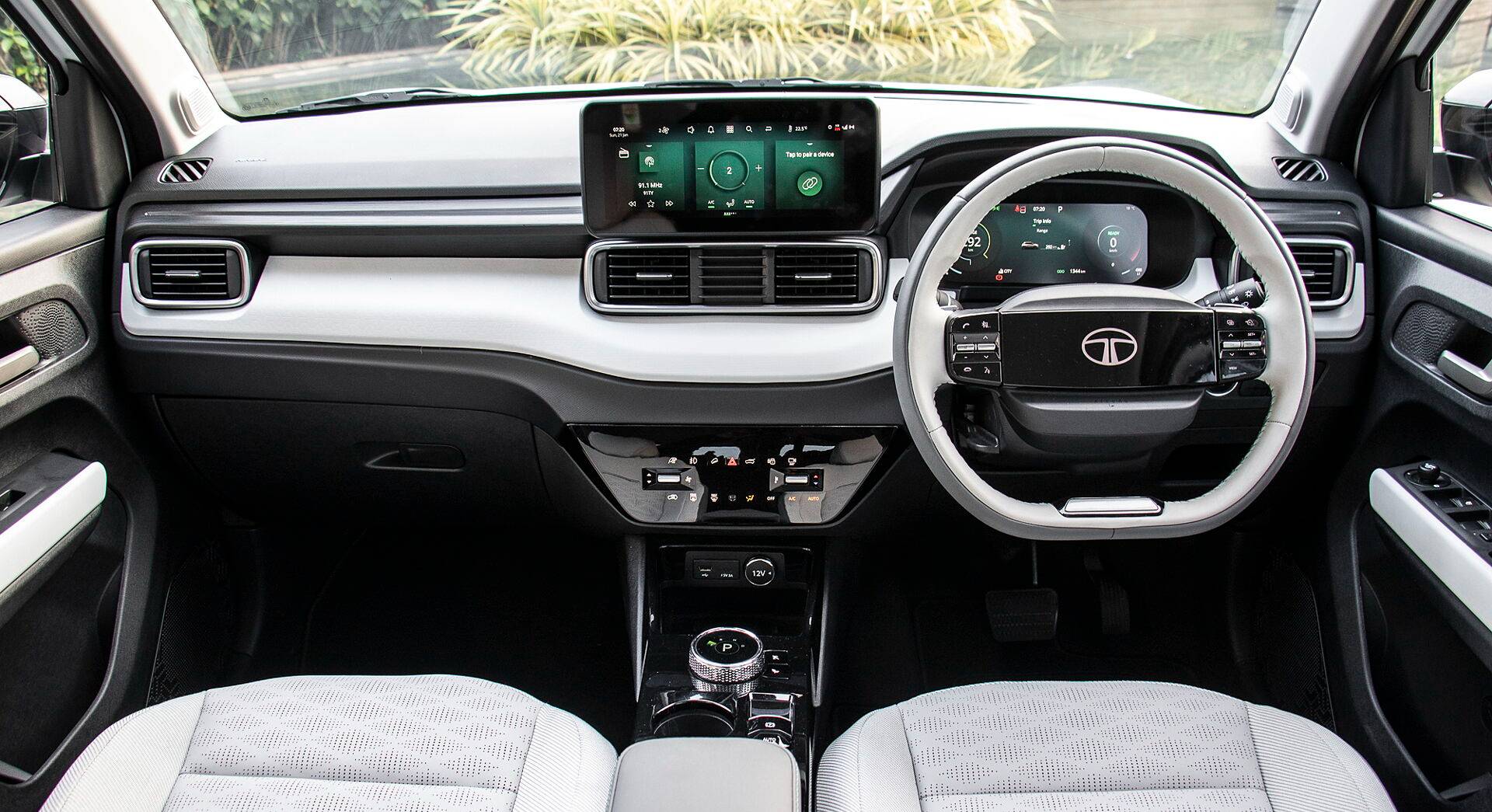 TATA Punch EV interior view 1