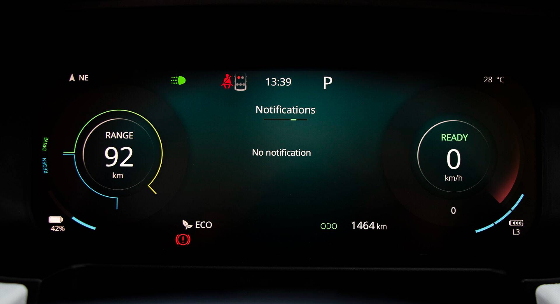 TATA Punch EV interior view 5
