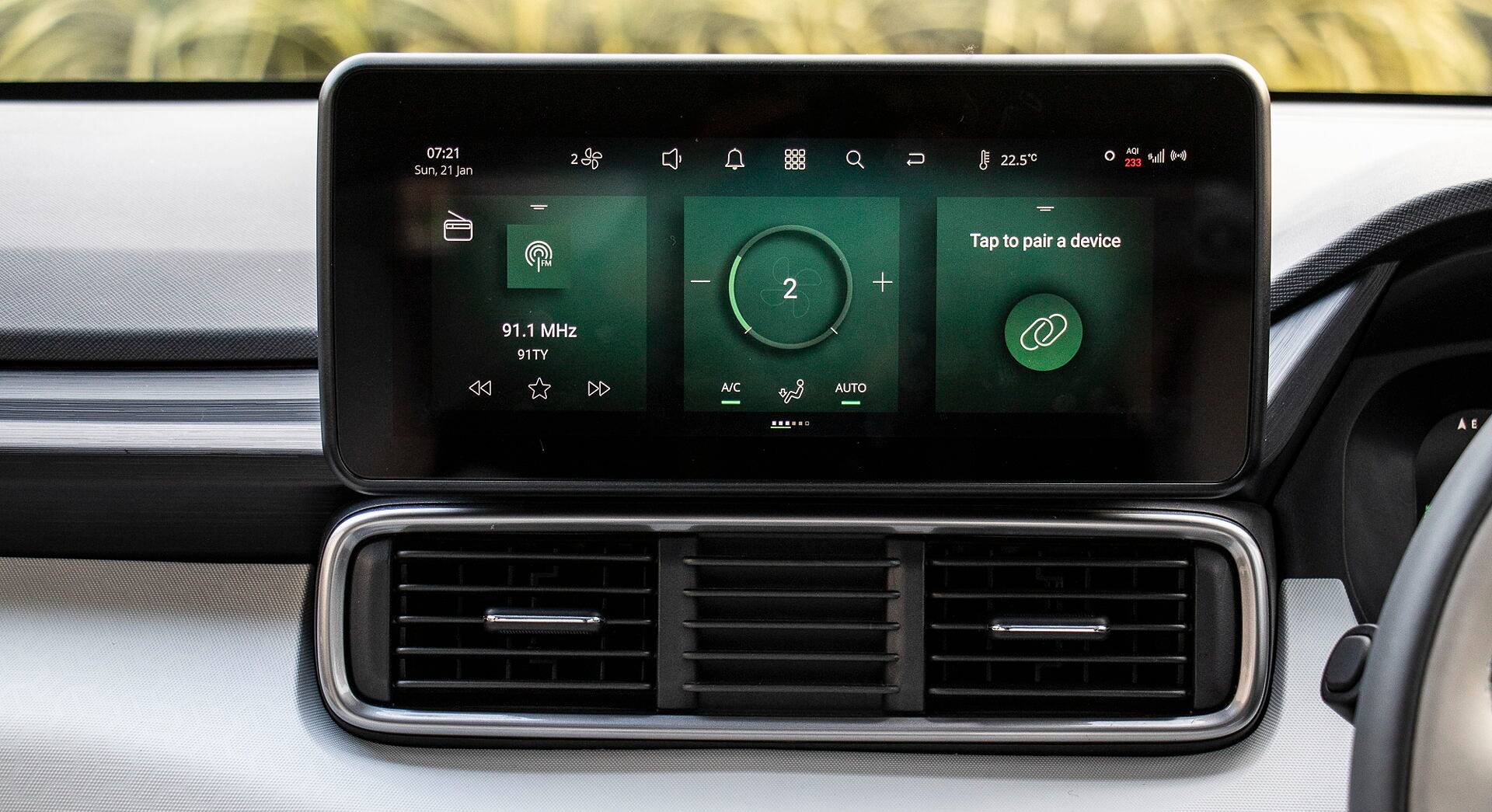 TATA Punch EV interior view 9