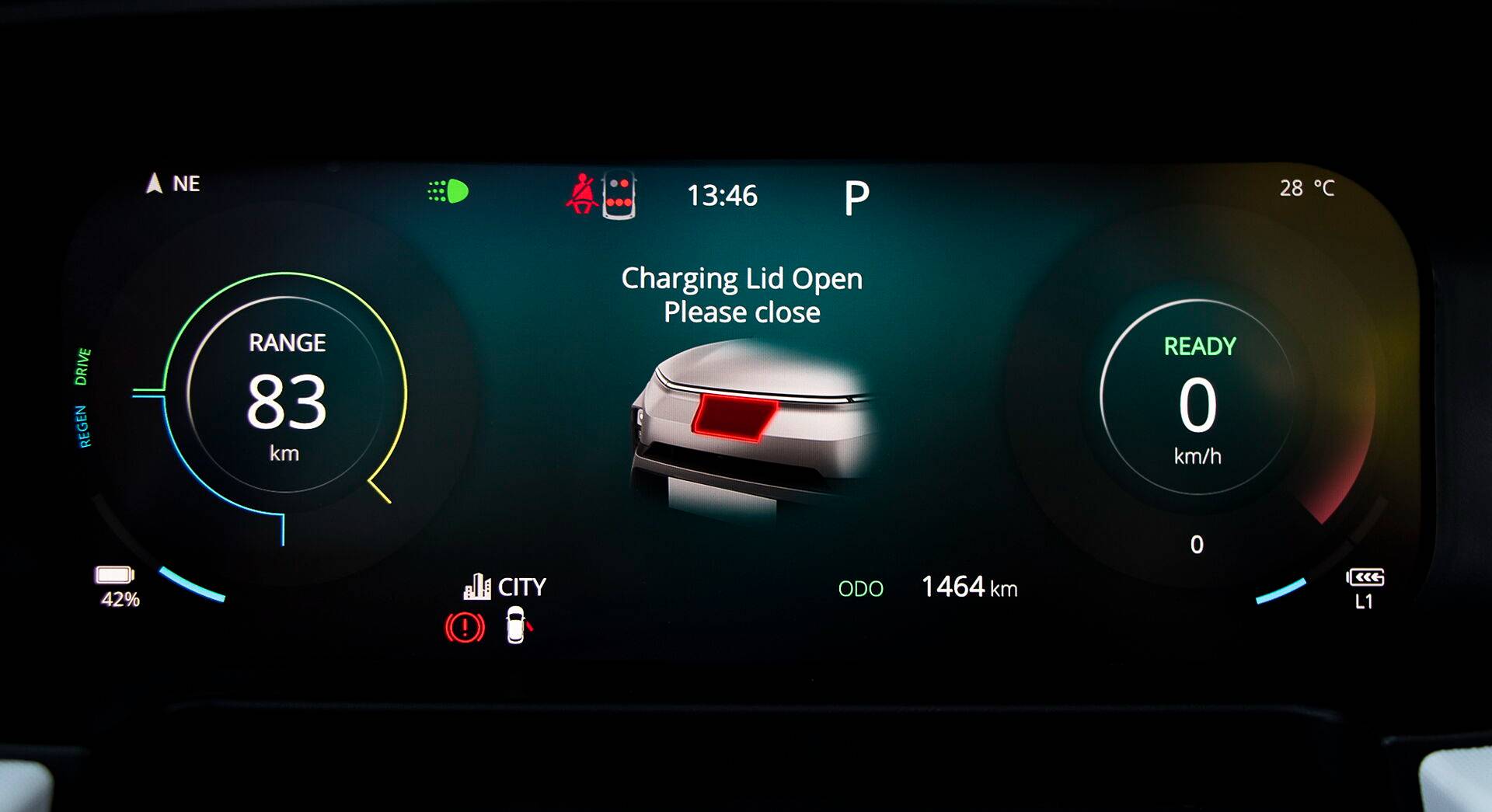 TATA Punch EV interior view 20