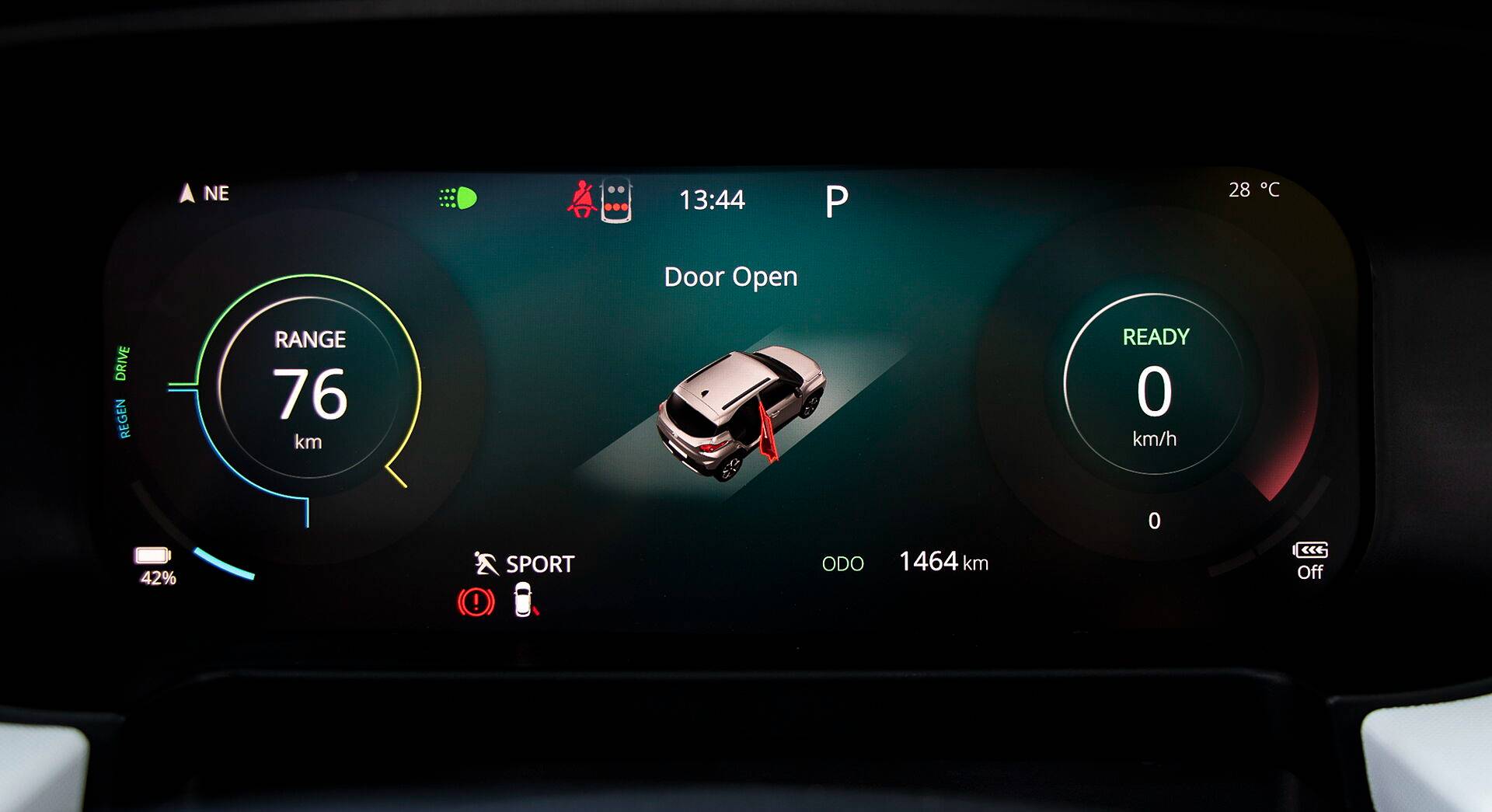 TATA Punch EV interior view 21