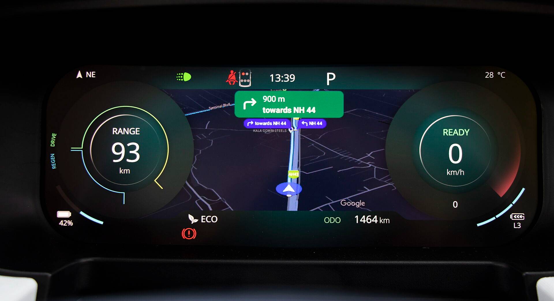 TATA Punch EV interior view 22
