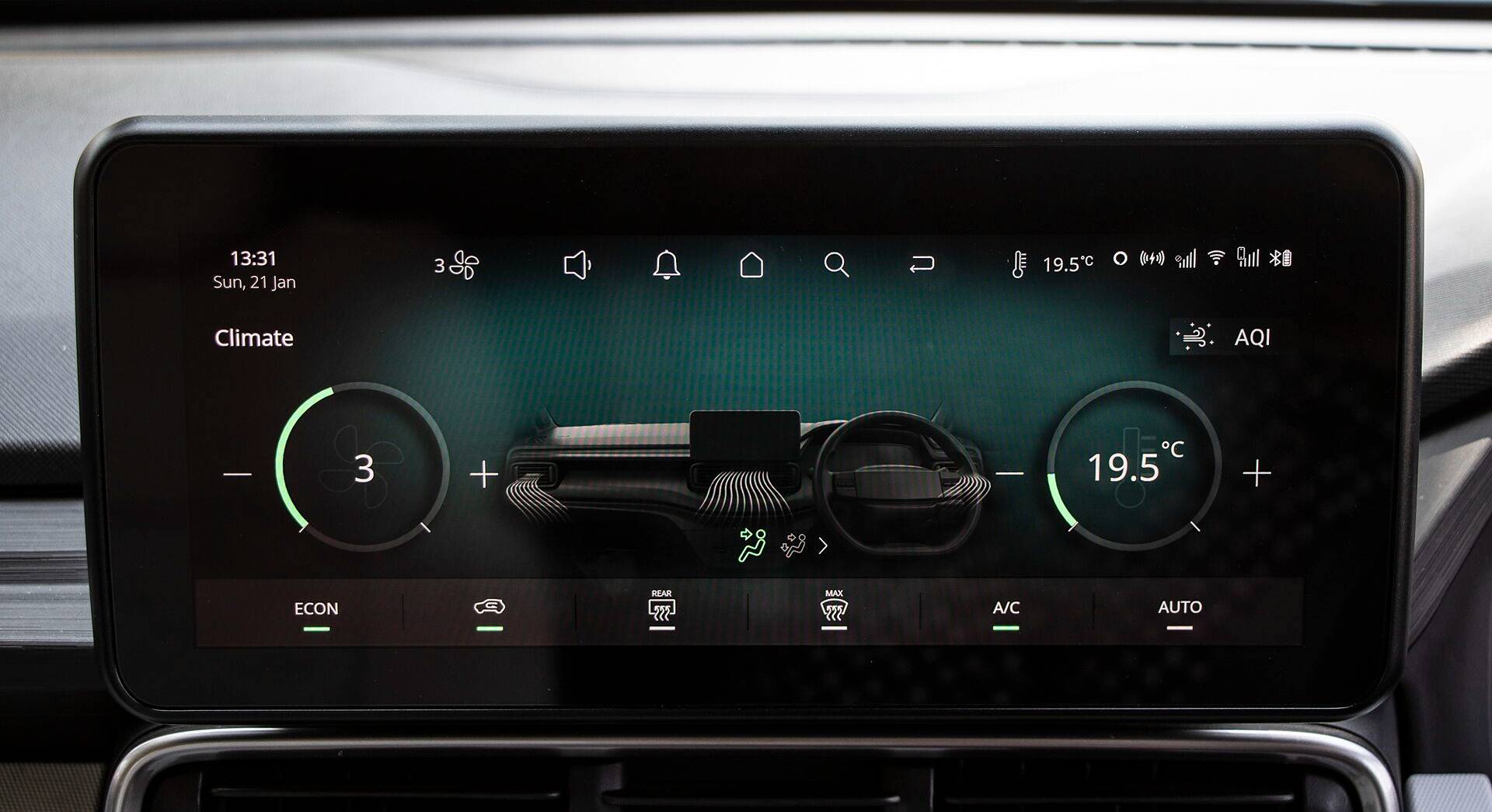 TATA Punch EV interior view 23