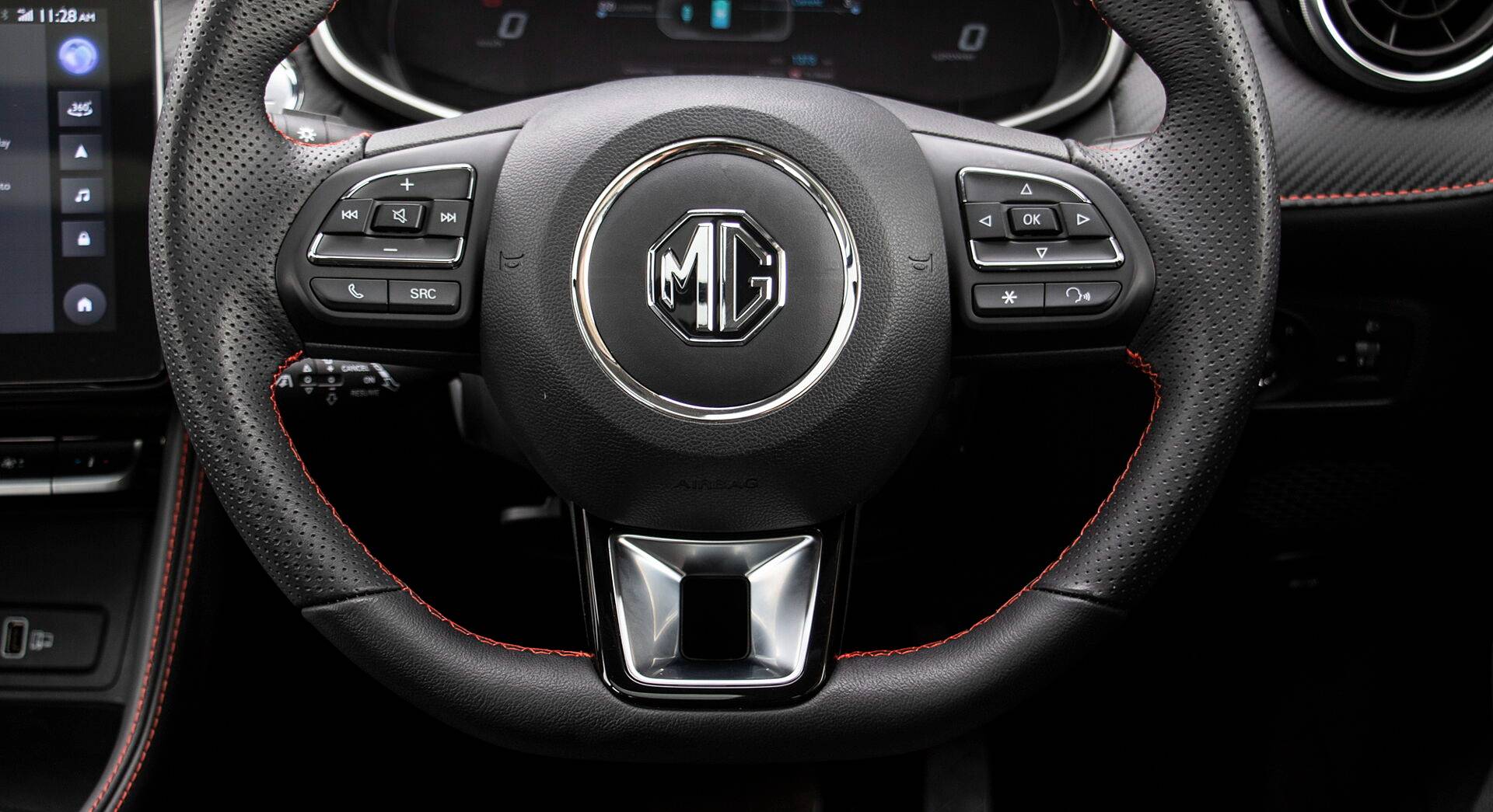 MG ZS EV interior view 4