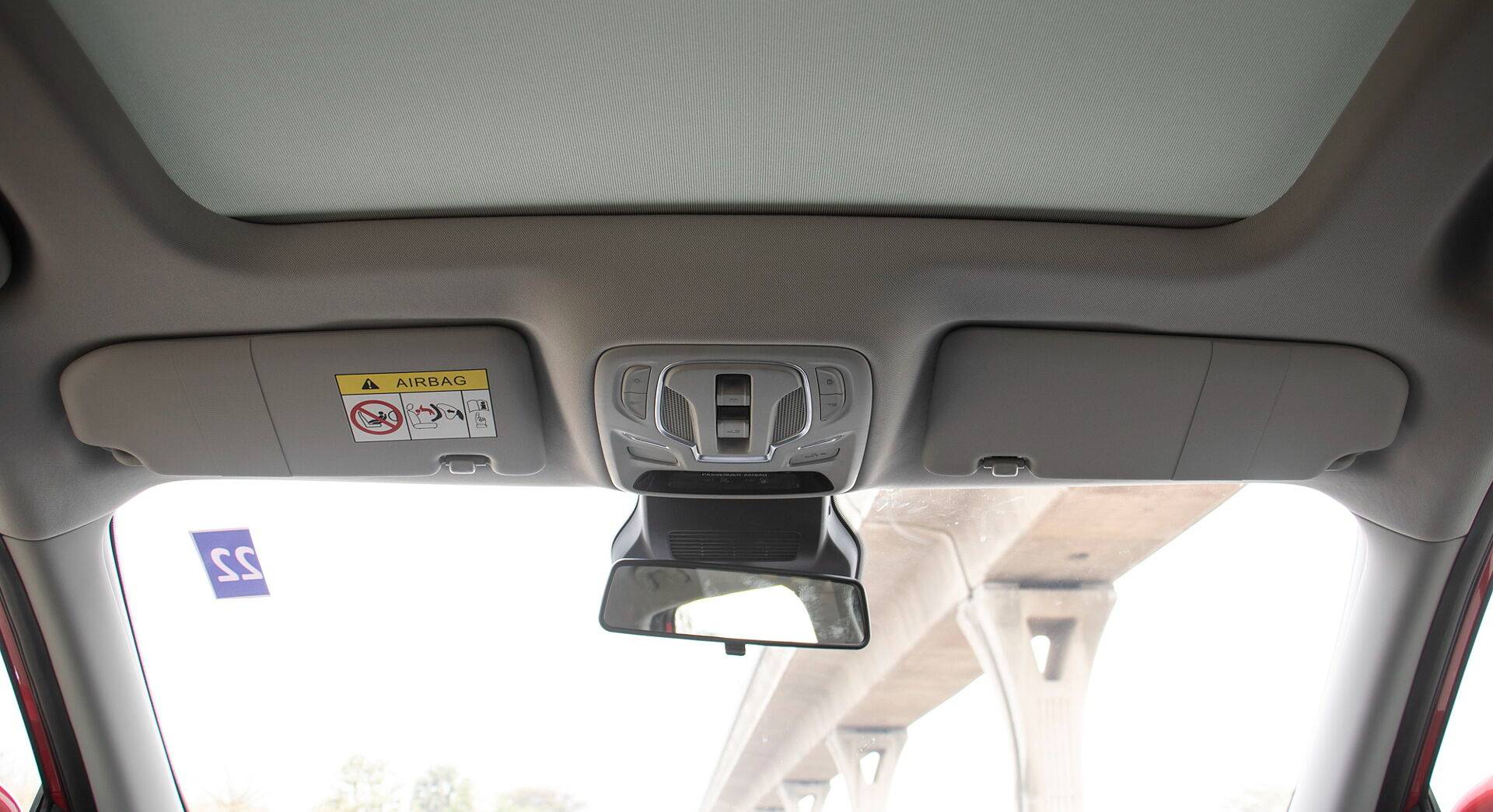 MG ZS EV interior view 26