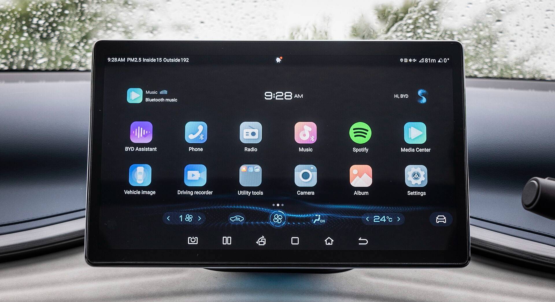 BYD ATTO 3 interior view 8