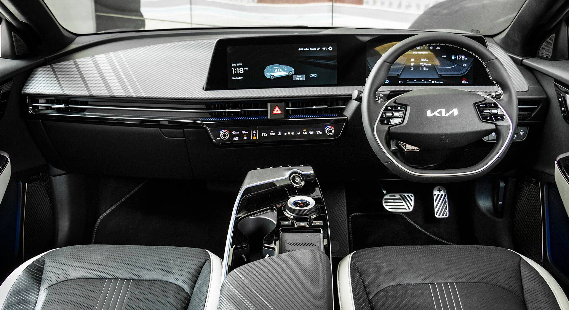 Kia EV6 interior view 1