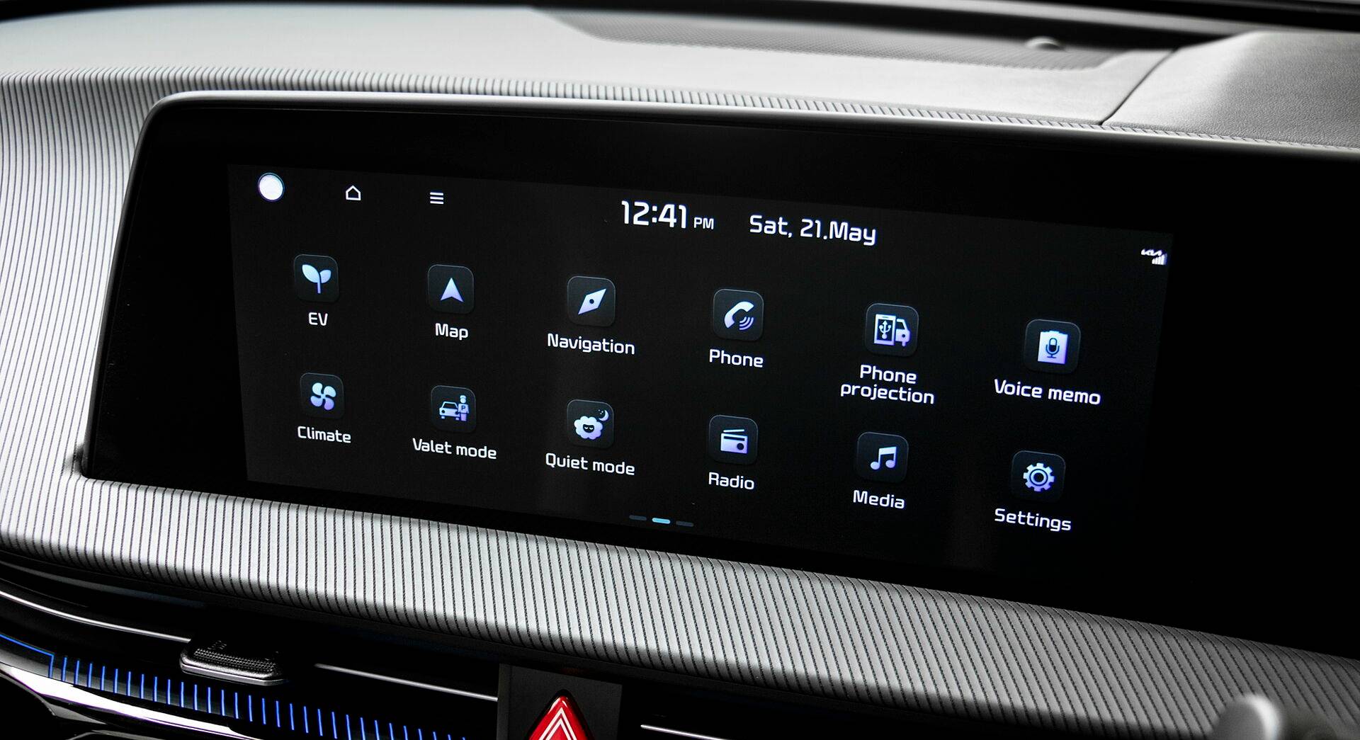 Kia EV6 interior view 7