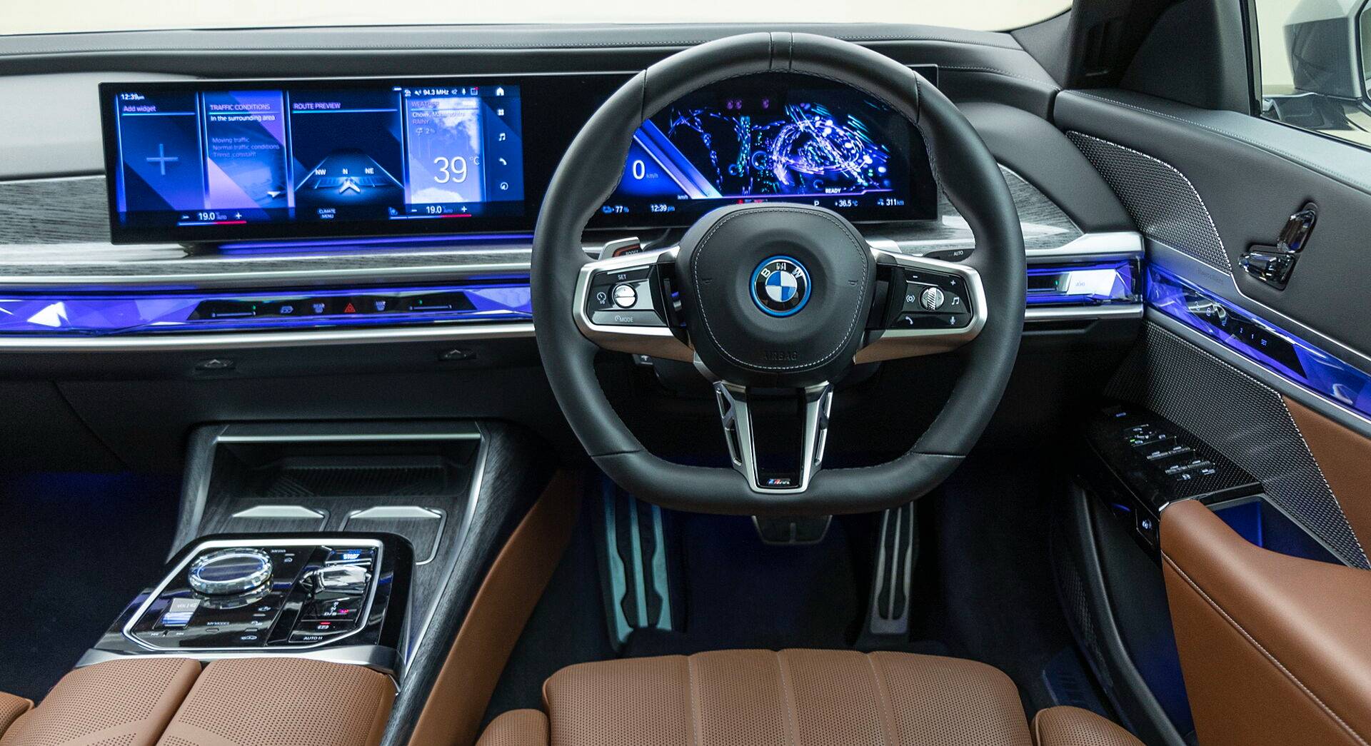 BMW i7 interior view 2