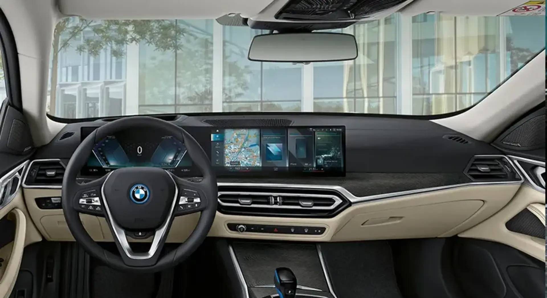 BMW i4 interior view 2