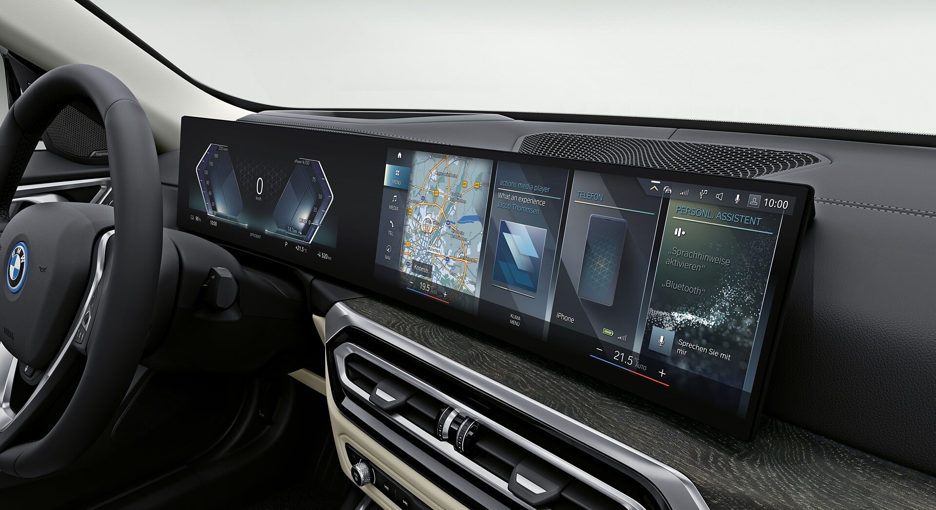 BMW i4 interior view 7
