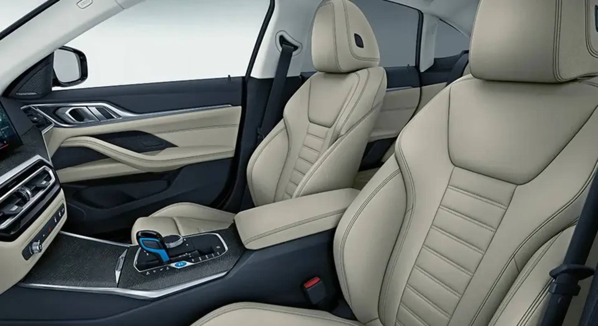 BMW i4 interior view 9