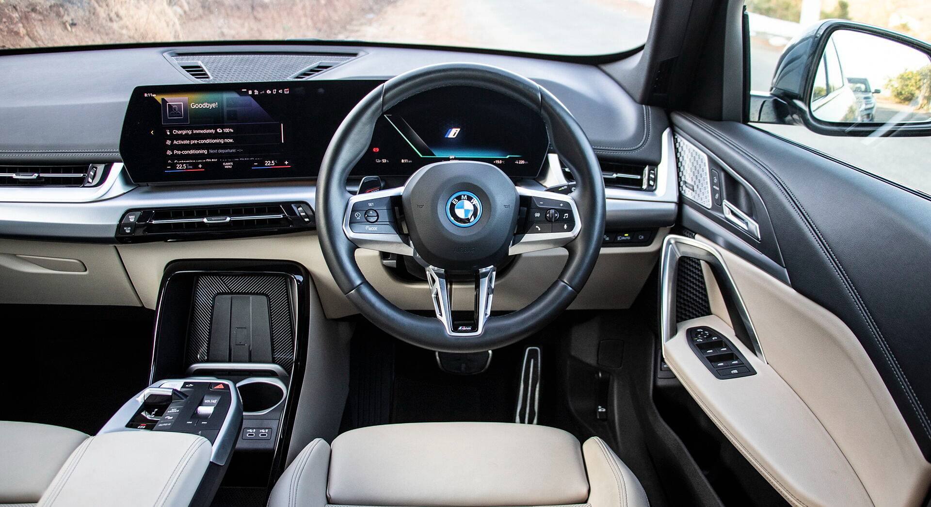 BMW iX1 interior view 2