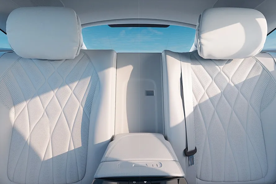 Mercedes-Benz EQS 580 4Matic interior view 5