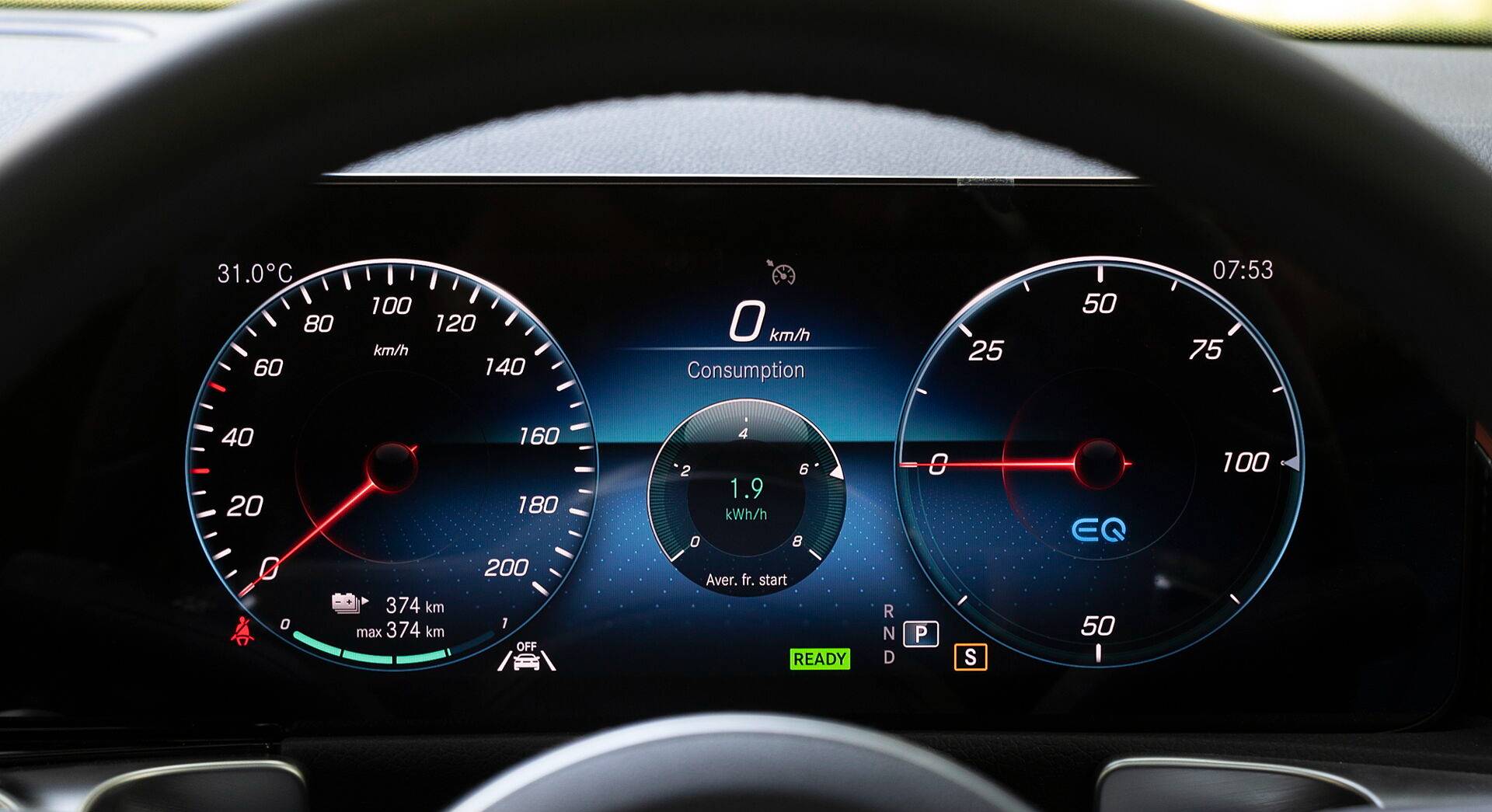 Mercedes-Benz EQB 350 4Matic interior view 4