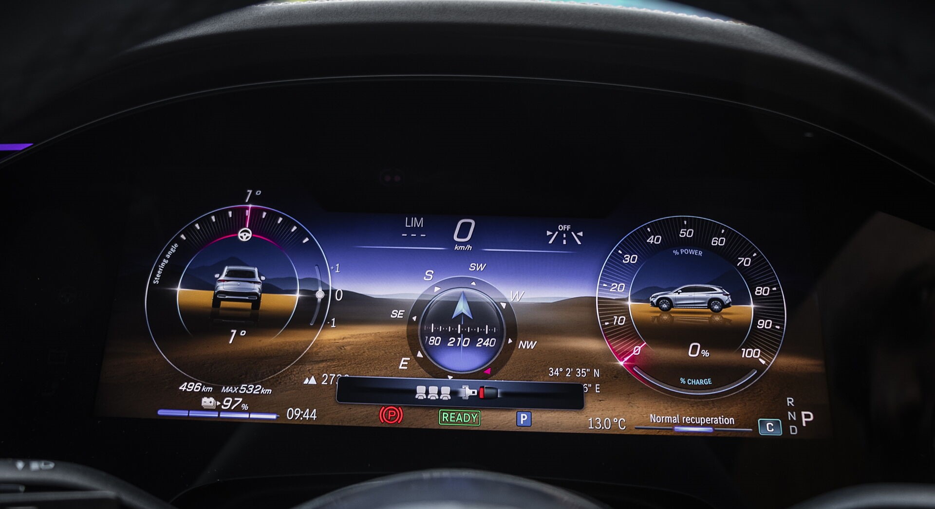 Mercedes-Benz EQE 500 4Matic interior view 4