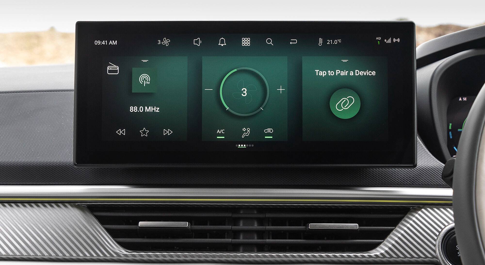 TATA Curvv EV interior view 8