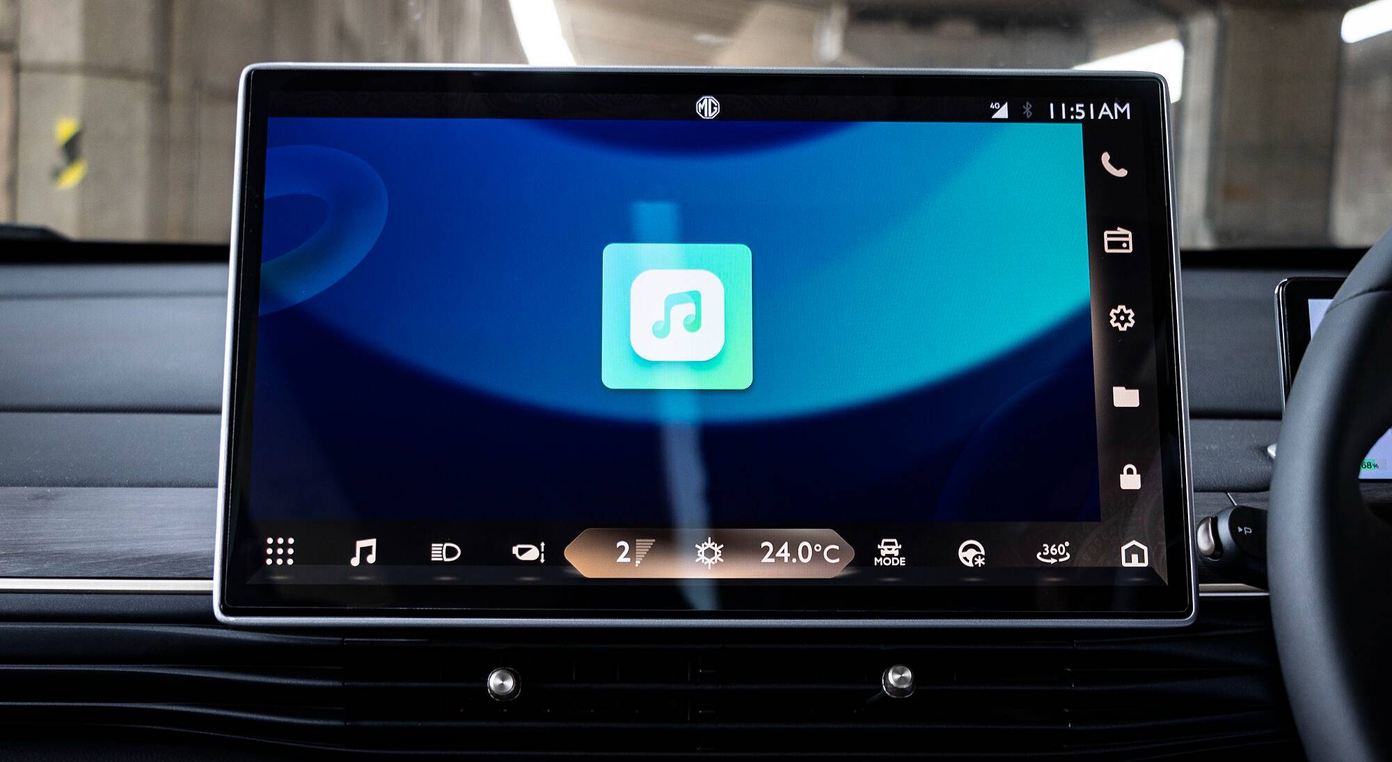 MG Windsor EV interior view 5