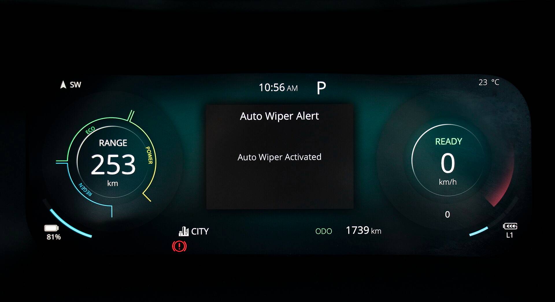 TATA Nexon EV 45 interior view 5