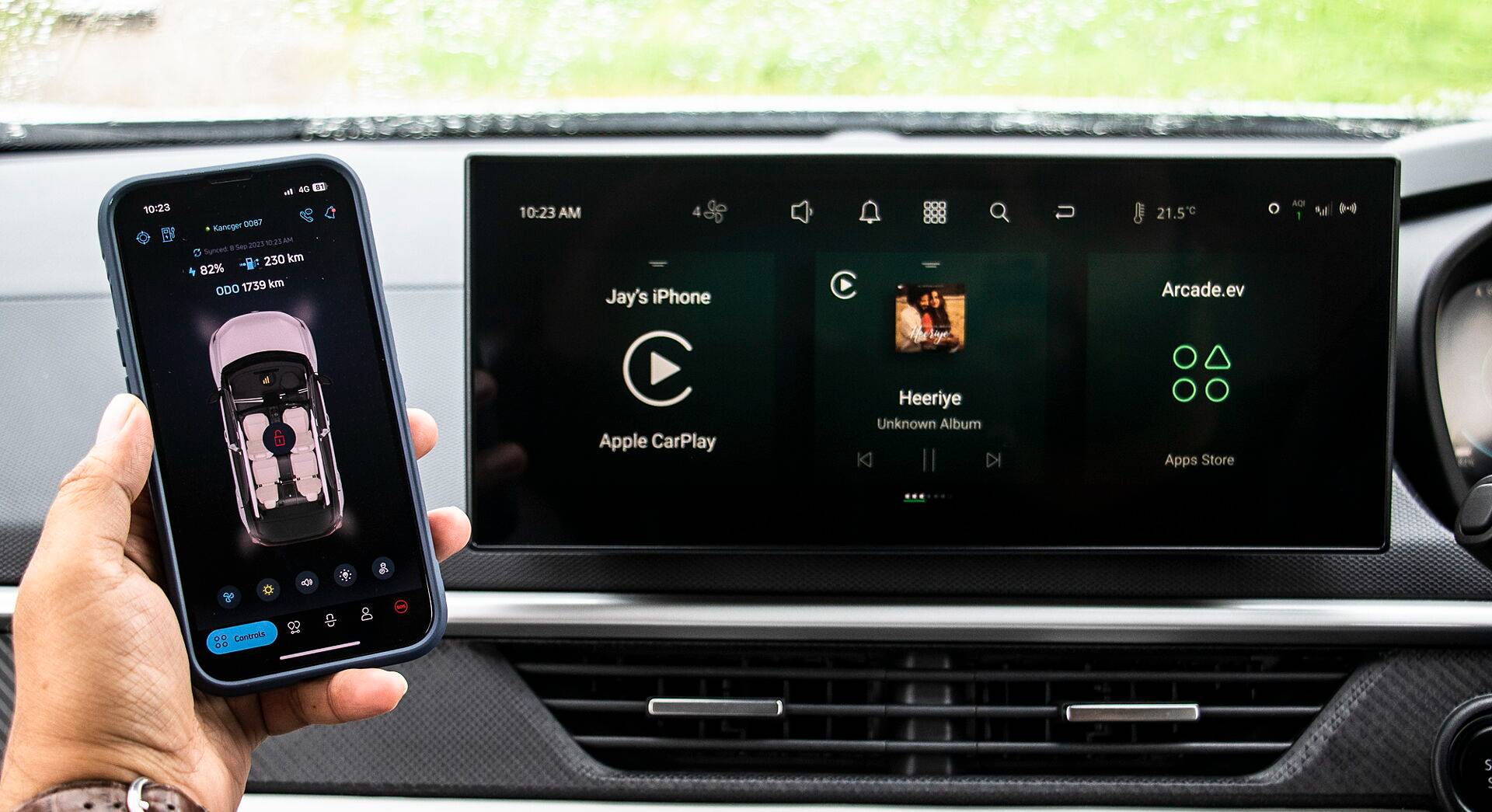 TATA Nexon EV 45 interior view 15